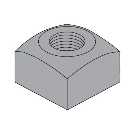 Newport Fasteners 5/8-11 Heavy Square Nuts/Steel/Plain , 200PK 428863